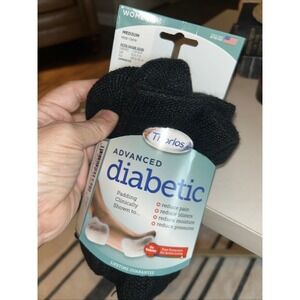 New THORLOS DIABETIC WOMEN'S MEDIUM CREW SOCKS